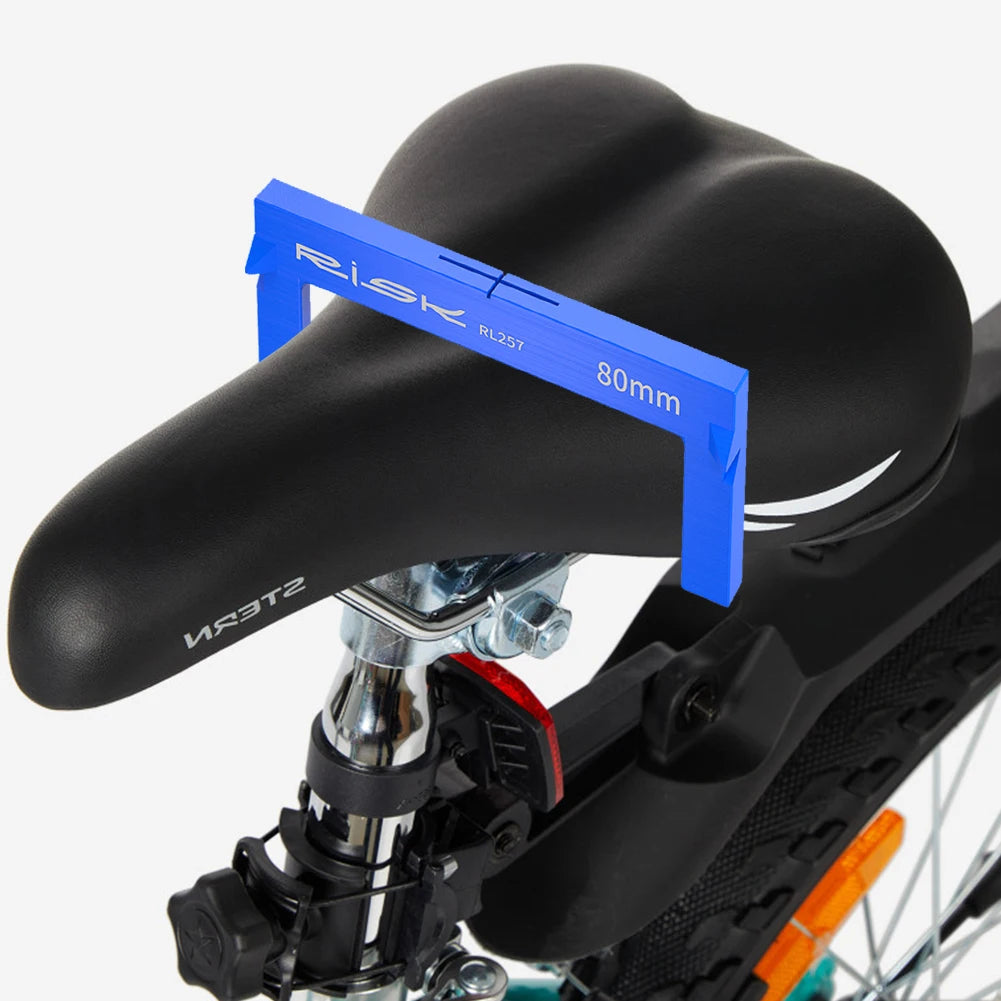 Bicycle Seat Cushion Height Measuring Tool BB Center Positioning