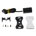 Motorcycle LED Brake Taillight Anti-collision Anti-fog Fog Light Zpaxo black