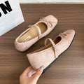 Spring Butterfly-knot Women Ballet Shoes Fashion Outdoor Dress Female