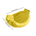 Creative Banana Shaped Storage Tray Ceramic Fruit Household Snack