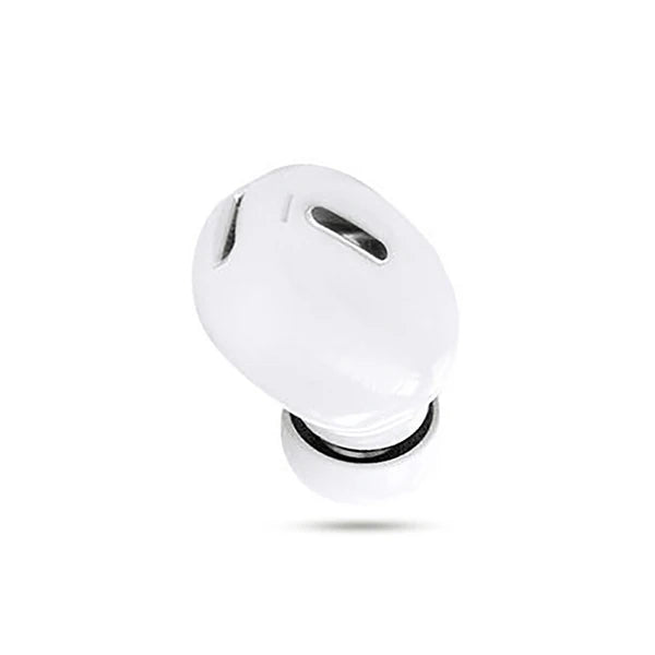 Mini Wireless Earphones Sport Headset HD Microphone Handsfree Call Zpaxo White