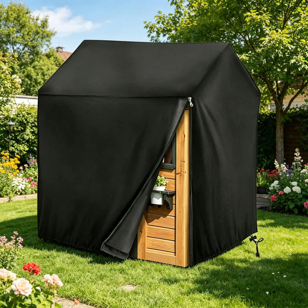 Kids Playhouse Cover Sun Protection Weather Resistant Outdoor Kids Playhouse Cover For Backyard Patio Garden Outside Home Zpaxo