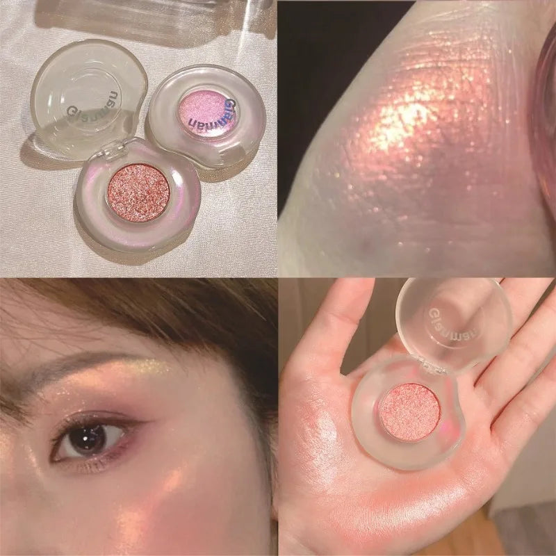 Diamond Chameleon Highlighter Contouring Palette Pearl Flash