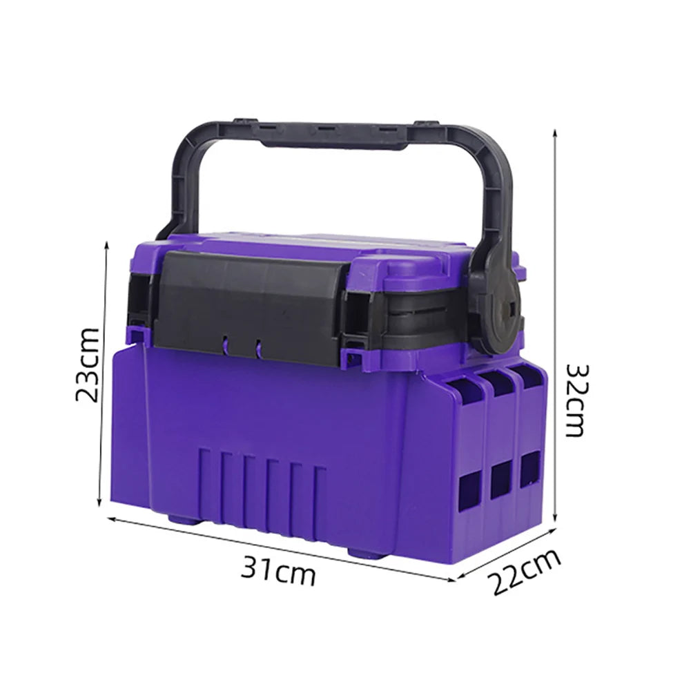 Double-layer Fish Controller Storage Box Thicken Fishing Tools