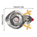 Chicken Coasters Heat Resistant Absorbent Drink Coaster Crochet