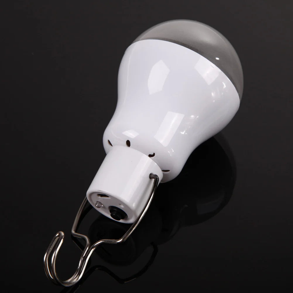Solar Light Bulb Portable Indoor Outdoor Emergency Night Removable