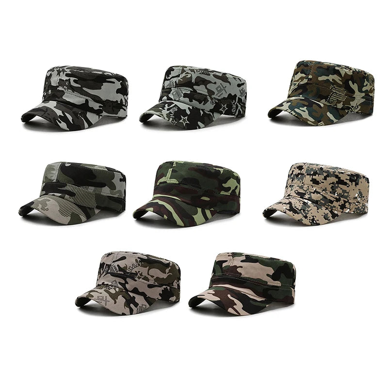 Adjustable Camouflage Tactical Caps Combat Paintball Baseball Hats