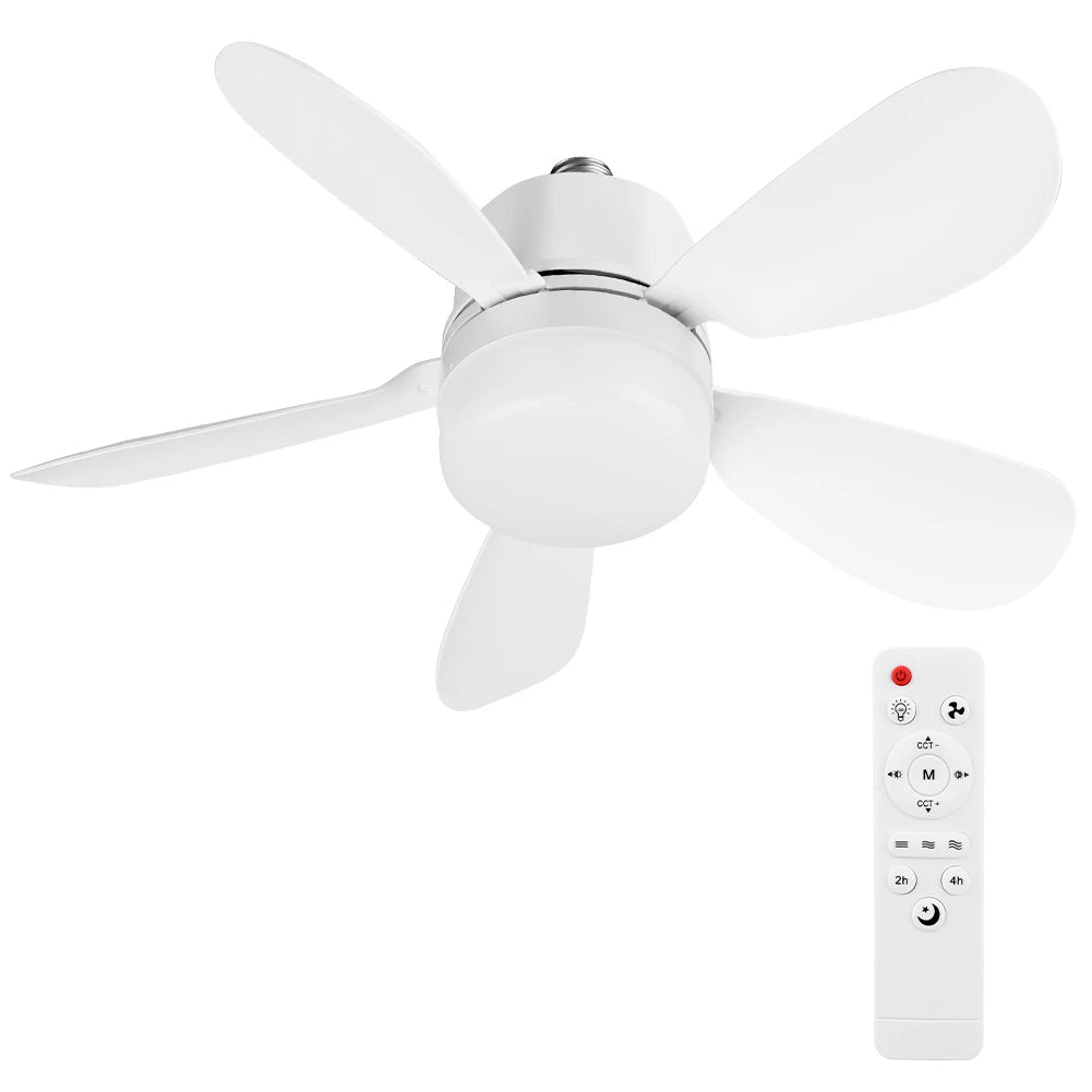 30W/40W Ceiling Fan Lights with Remote Control Dimming LED Fan Light E26 E27 Base Suitable for Living Room Kitchen Study Garage Zpaxo 30W 420mm
