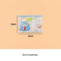 M5 Cute Cartoon Baby Clothing Storage Bags Waterproof Resealable