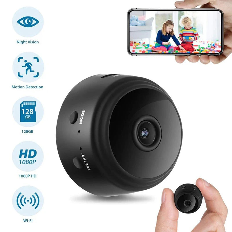 1080P A9 Mini Wifi Camera Magnetic Network Security Wireless Portable