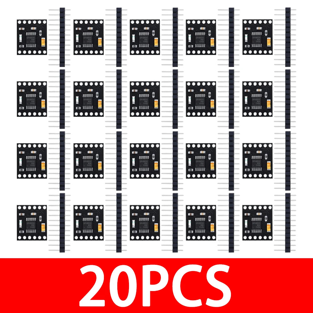 DRV8833 Motor Drive Module Board 1 5A 3V-10V 2 Channel Dual H Bridge Zpaxo 20PCS