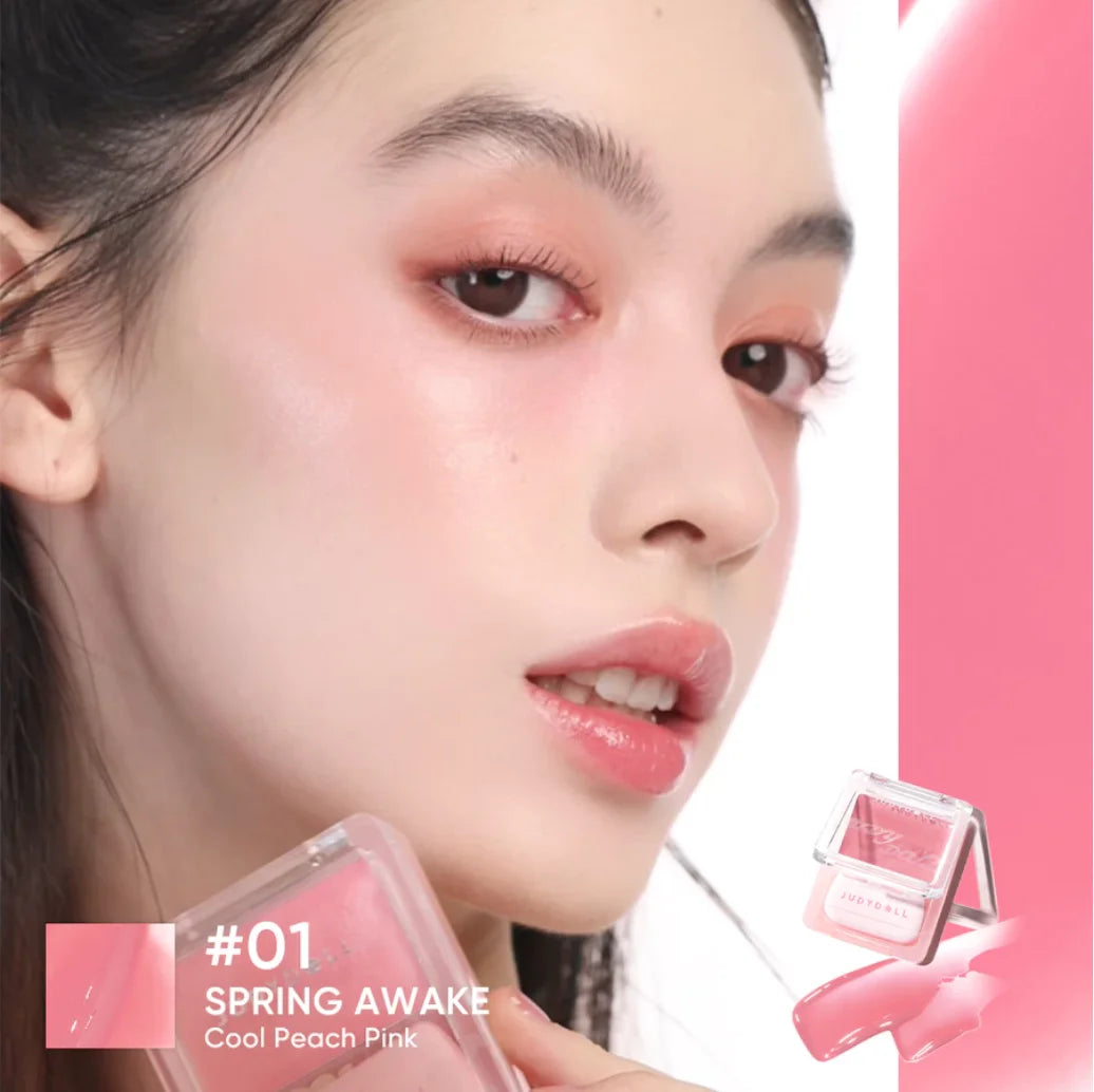 Judydoll Water Gloss Blush Cream Light Sensation Good Melting Skin Zpaxo
