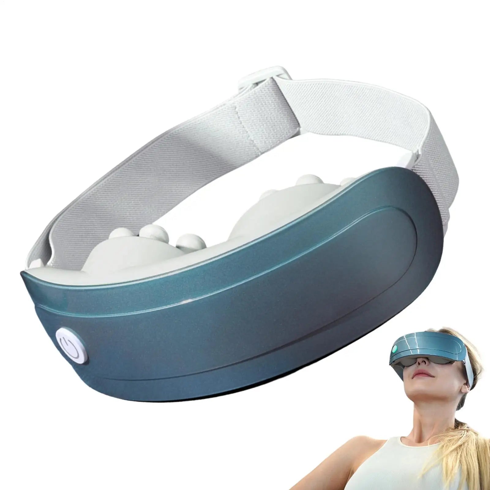 Wearable Eye Massager – 4 Modes, Vibration & Music | Portable Eye Massager Zpaxo