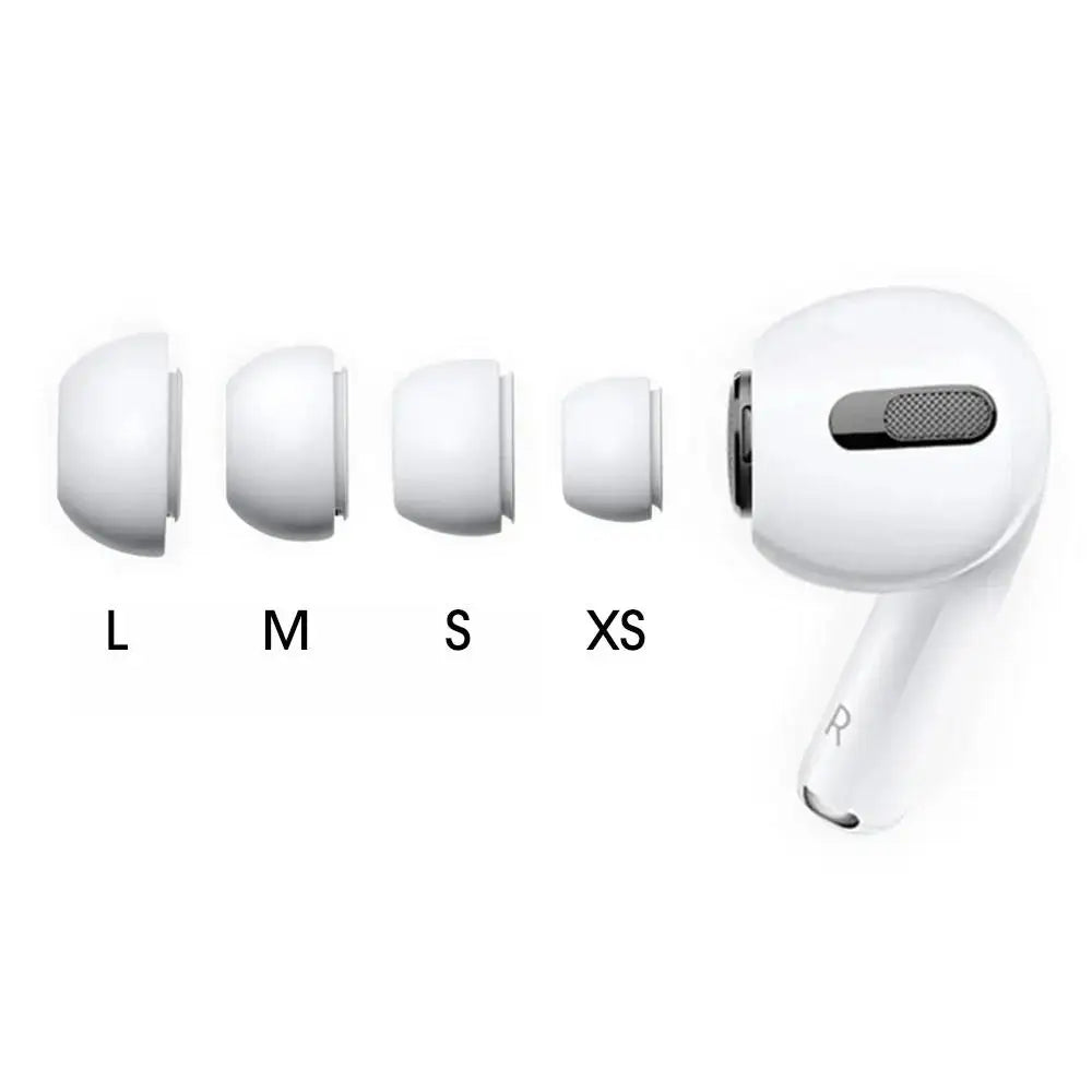 Earphone Replacement Earplug Ear Pads Apple Airpods 1st 2nd Gen 1 2 Zpaxo Mixed Size 4 Pairs