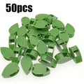 10-Pack Leaf Plant Climbing Wall Clips & Cable Organizer