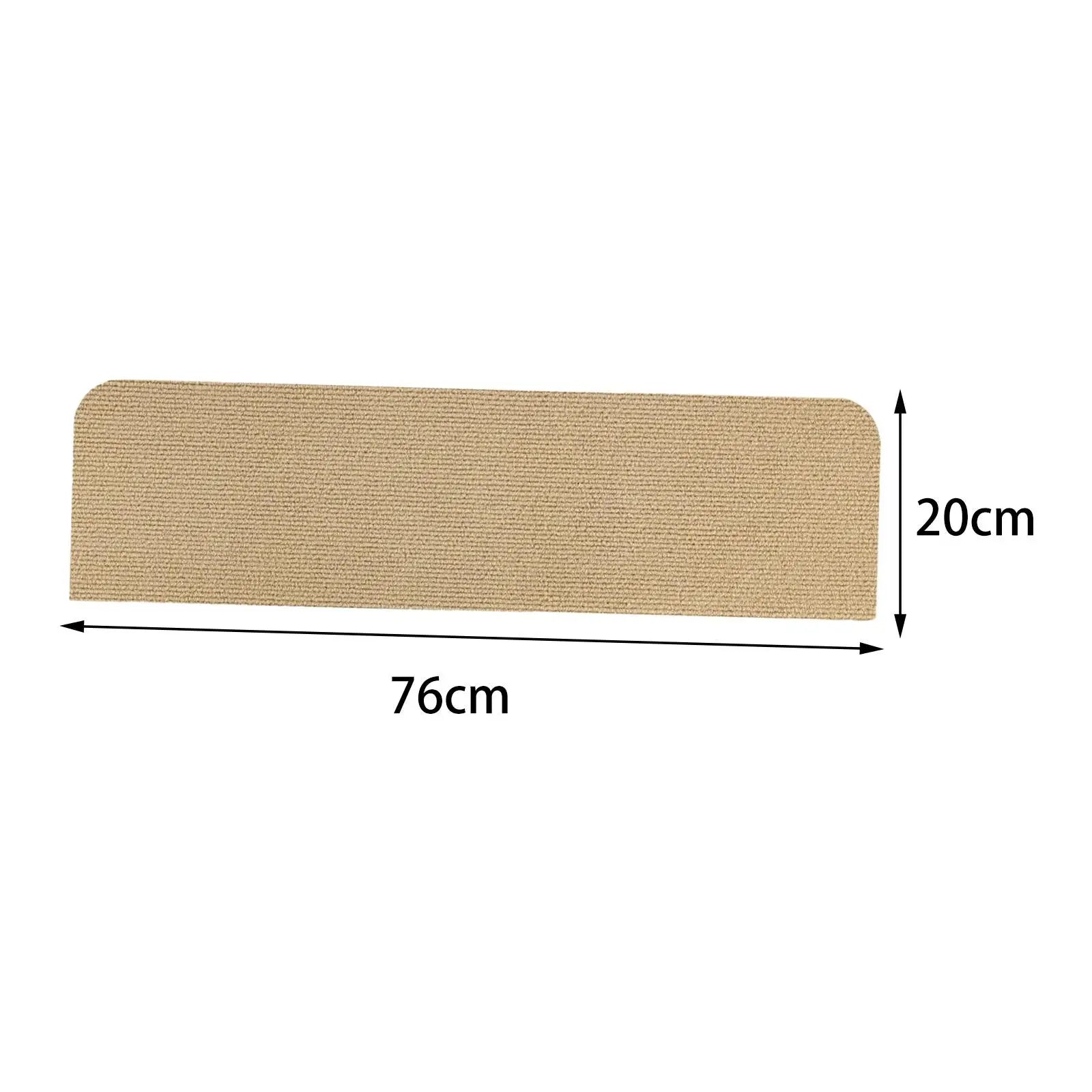 Anti-Slip Stair Tread Carpet 30x8in | Non-Slip Step Rug Mats Stair Tread Carpet Zpaxo