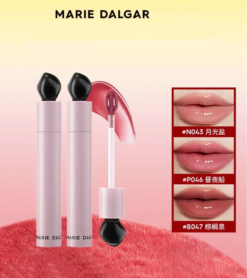 Marie Dalgar Pink Inky Watery Lipgloss Tint Liquid Lipstick Zpaxo