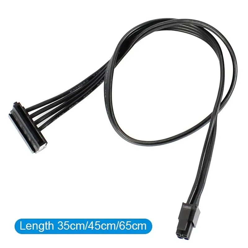 Mini 4pin SATA Power Supply Cable Computer Main Board Interface Small