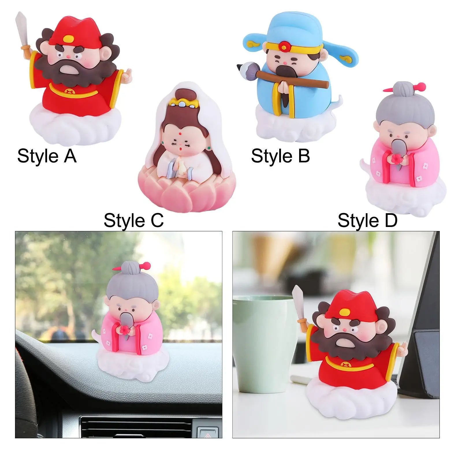 Chinese Fengshui Immortal Figurine – Car & Home Decor Gift Fengshui Figurine Zpaxo