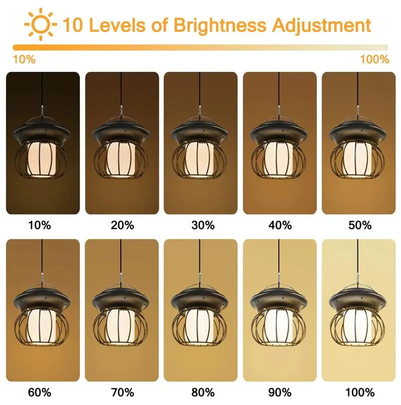 Solar Pendant Light 5m Cable Outdoor Indoor Hanging Garden Lamp Yard Zpaxo