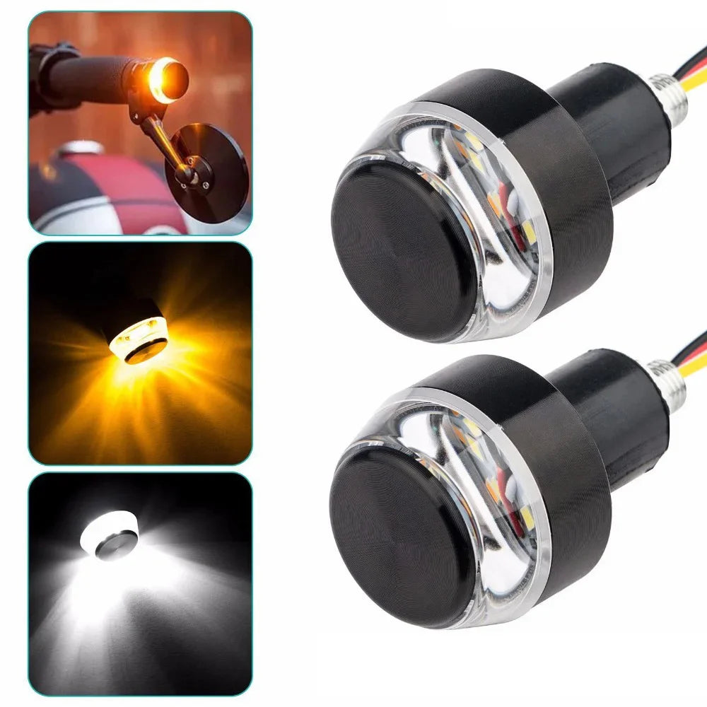 1 Turn Signal Motorcycle LED Light Handlebar Flashing
