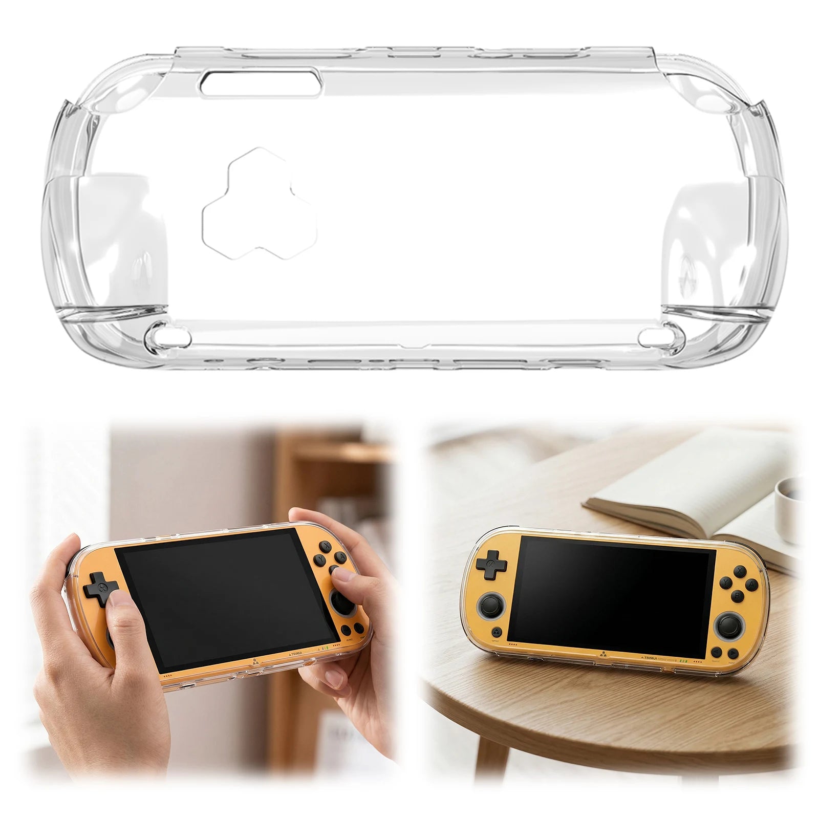 Clear Transparent Case Protective Sleeve Anti-slip Anti-drop TPU Soft