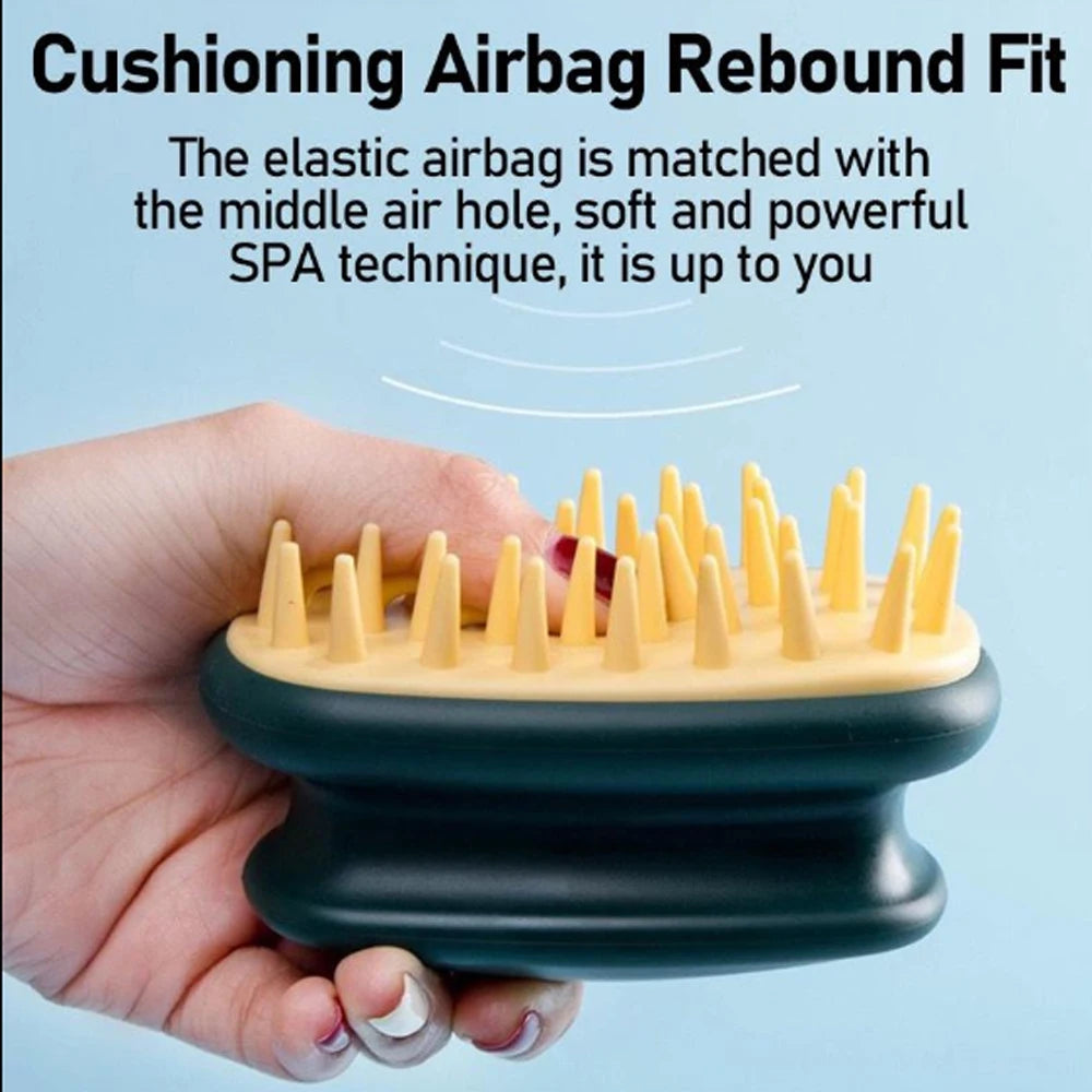 Gifts Comb Head Silicone Hair Washing Brush Easy To Clean Scalp Scratcher Massage Brush High Quality Washing Hair Tool Zpaxo