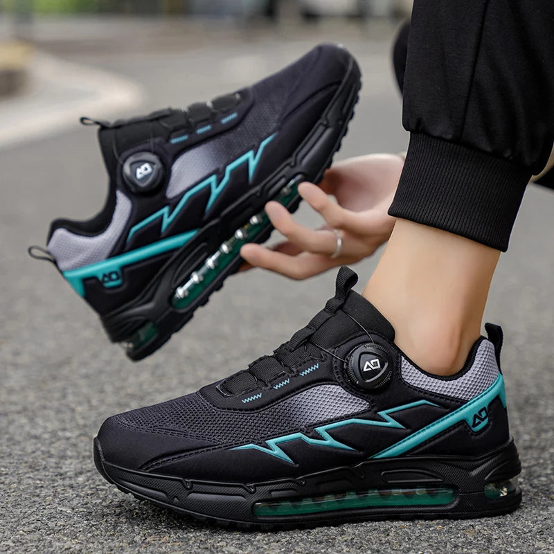 Men's Casual Sneakers Luxury Trainer Shoes Breathable Race Running