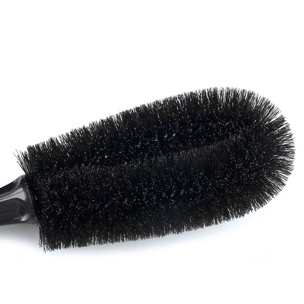 Soft Brush Washing Tools Car Accessories with Handle Detailing Cleaning Brush Rim Scrub Brush Car Wheel Brush Tire Cleaner Zpaxo