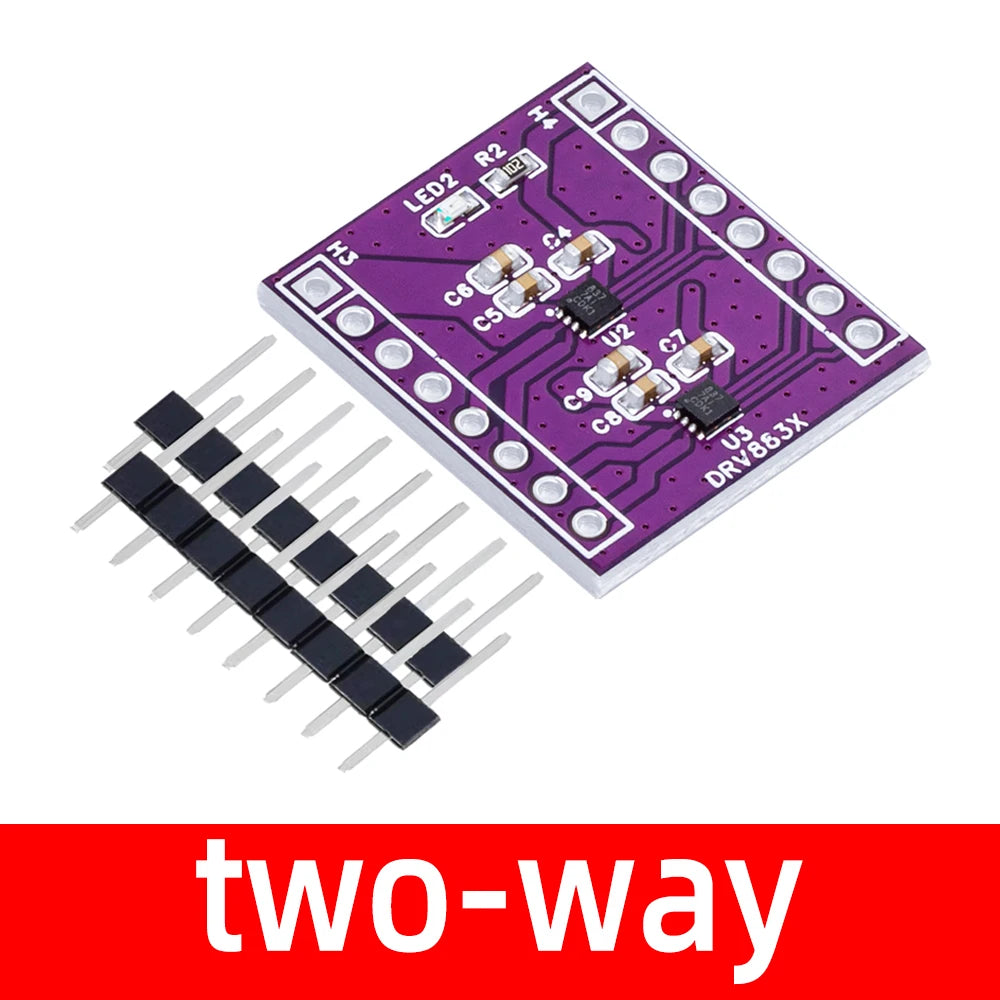 DRV8837 1 Channel 2 Channels DC H-bridge Motor Driver Module 8A Zpaxo 2way