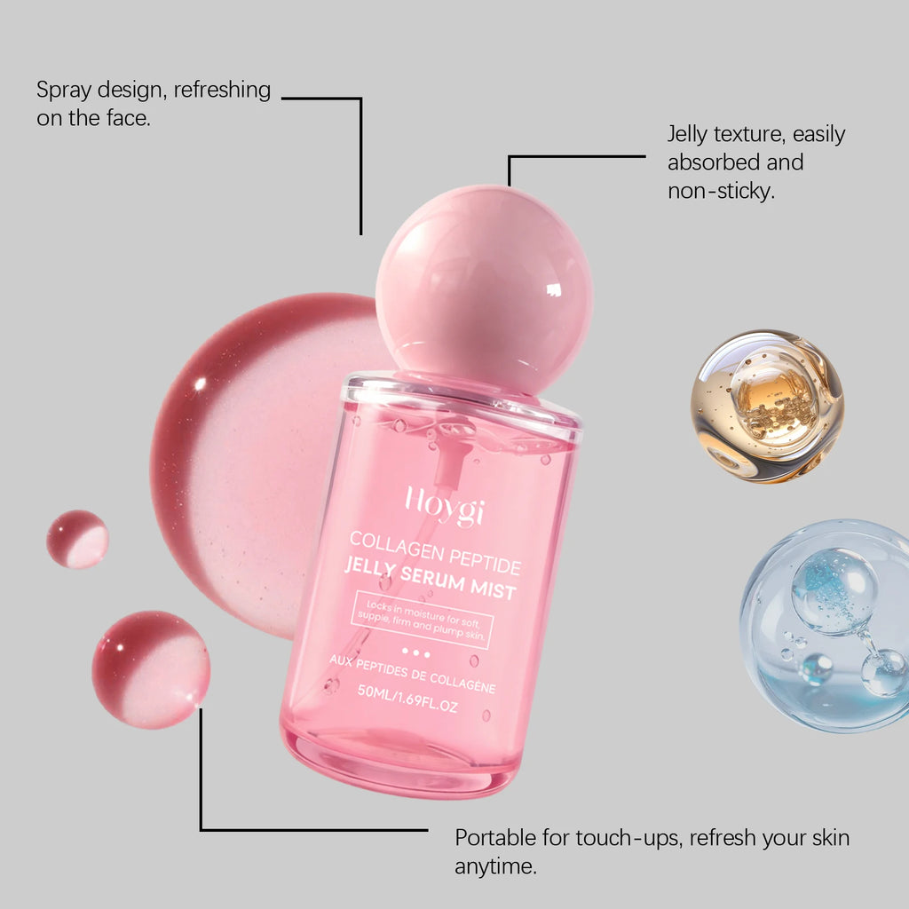Moisturizing Mist Facial Serum Spray Hydrating Peptide Gentle & Nourishing Barrier Protection Deep Hydration Lock Anti-Dryness Zpaxo