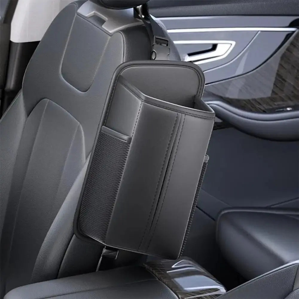 Fix Strap Car Seat Side Storage Bag Center Console Folding Design Zpaxo