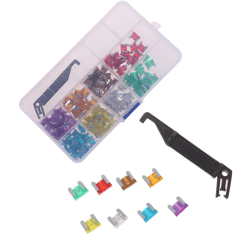 Car Blade Fuses Assortment Automotive Replacement Low Profile Mini