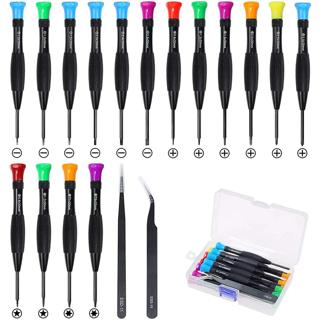 Magnetic Screwdriver Set Mini Multi-Function Magnetic Precision Screwdriver For Watch Eyeglasses Phone Repairing Hand Tools Zpaxo