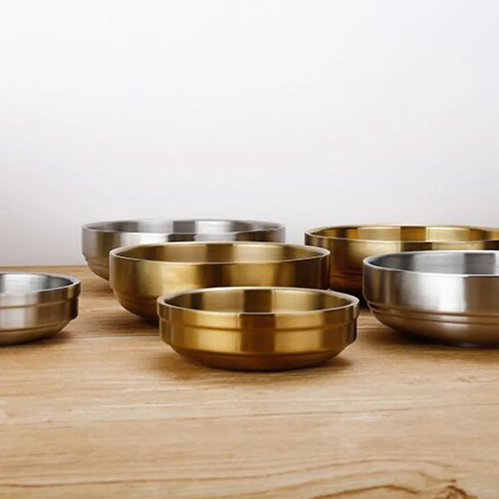 304 Stainless Steel Seasoning Dish Round Sauce Dipping Bowl Ketchup