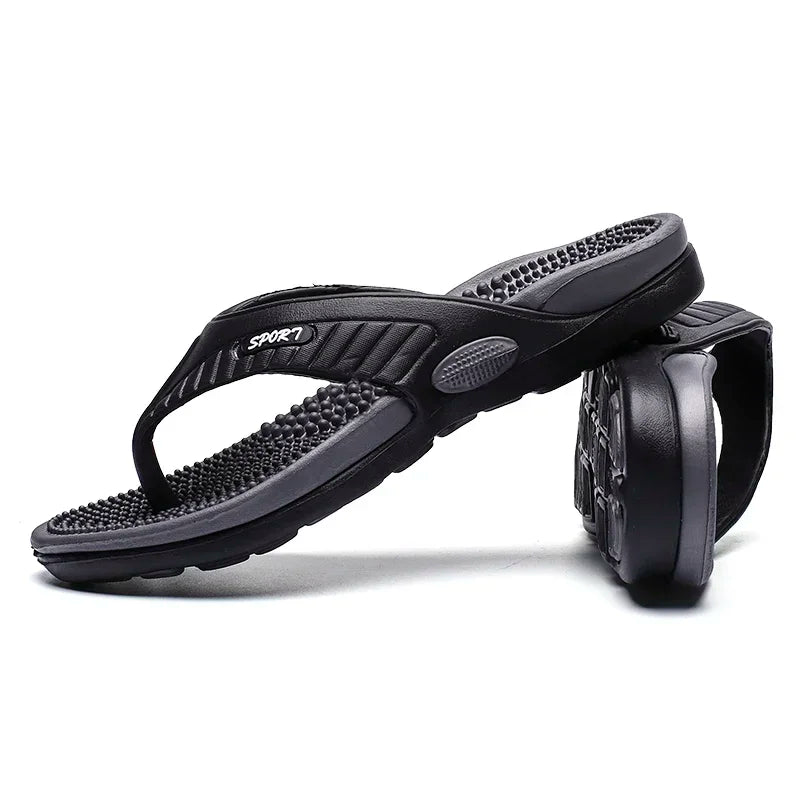 Breathable Beach Shoes Healthy Massage Soles Flip-flops Men Women