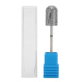 Stainless Steel Pedicure Polishing Head Diamond Carbide 3 Shank Foot Zpaxo Light Grey