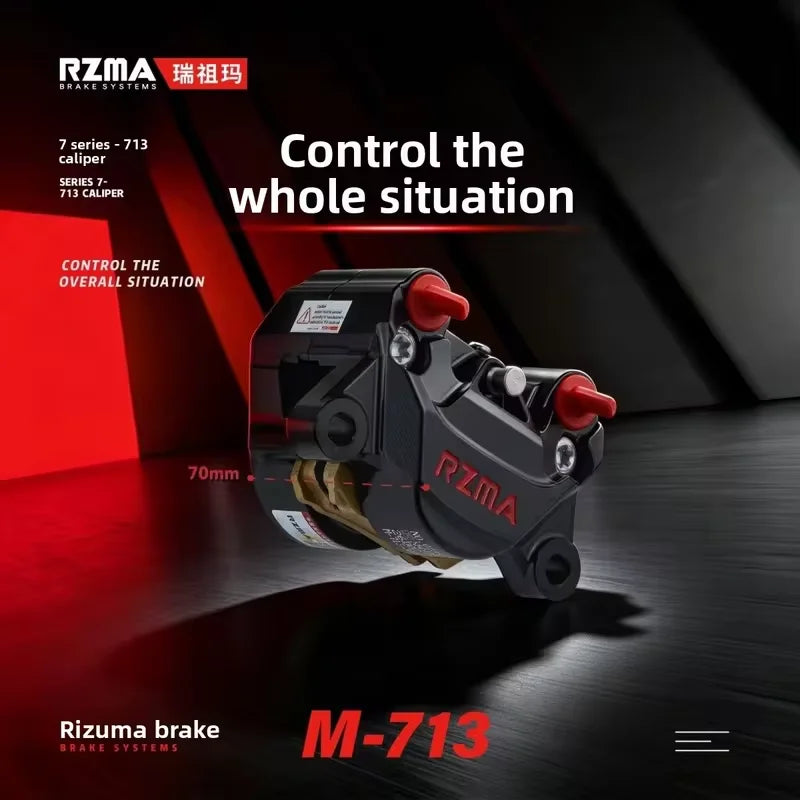 RZMA M713 CNC Aluminum Motorcycle Rear Brake Caliper | Universal