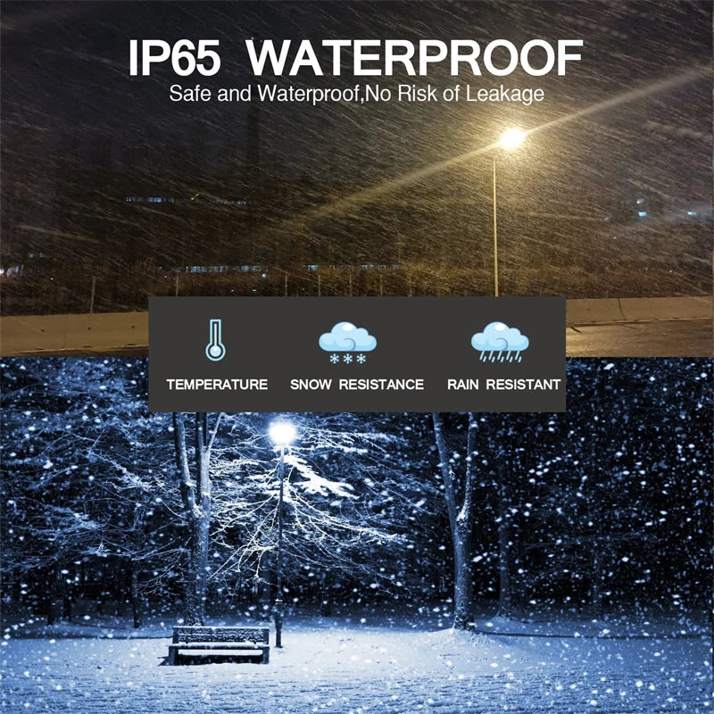 Solar Street Lights Motion Sensor Outdoor 520 LED Powered Lamp Remote Zpaxo
