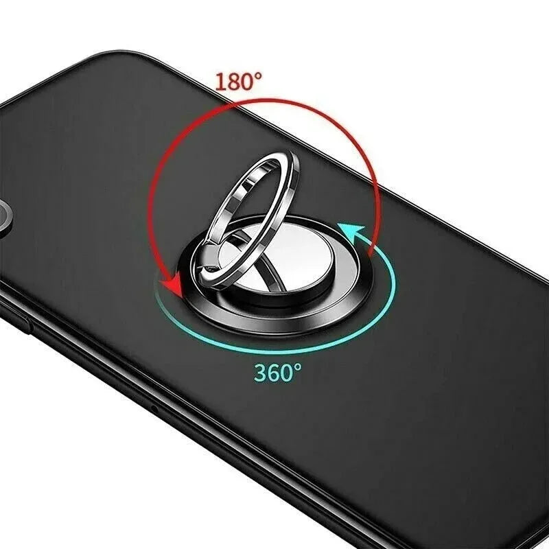 360° Magnetic Ring Phone Holder – Universal Grip & Stand