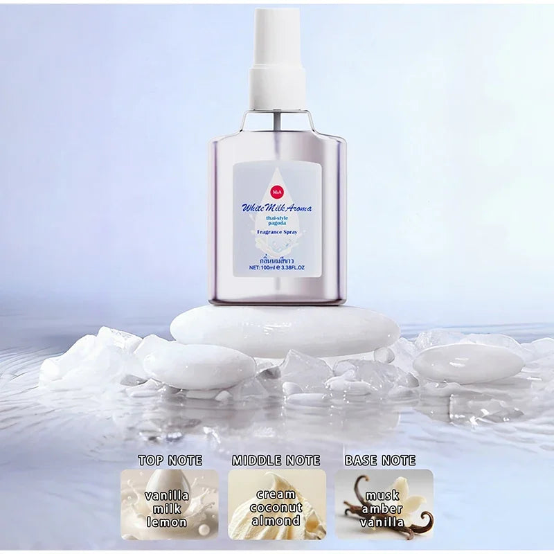 Vanilla Fruity Fresh EDT – Unisex Body & Fabric Perfume Spray Eau de Toilette Spray Zpaxo C-Milky 100ML