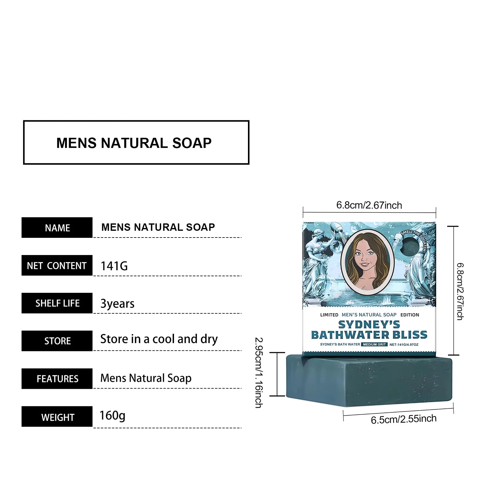 Deep Cleansing Body Soap – Moisturizing, Oil Control & Odor Fresh Body Bar Soap Zpaxo