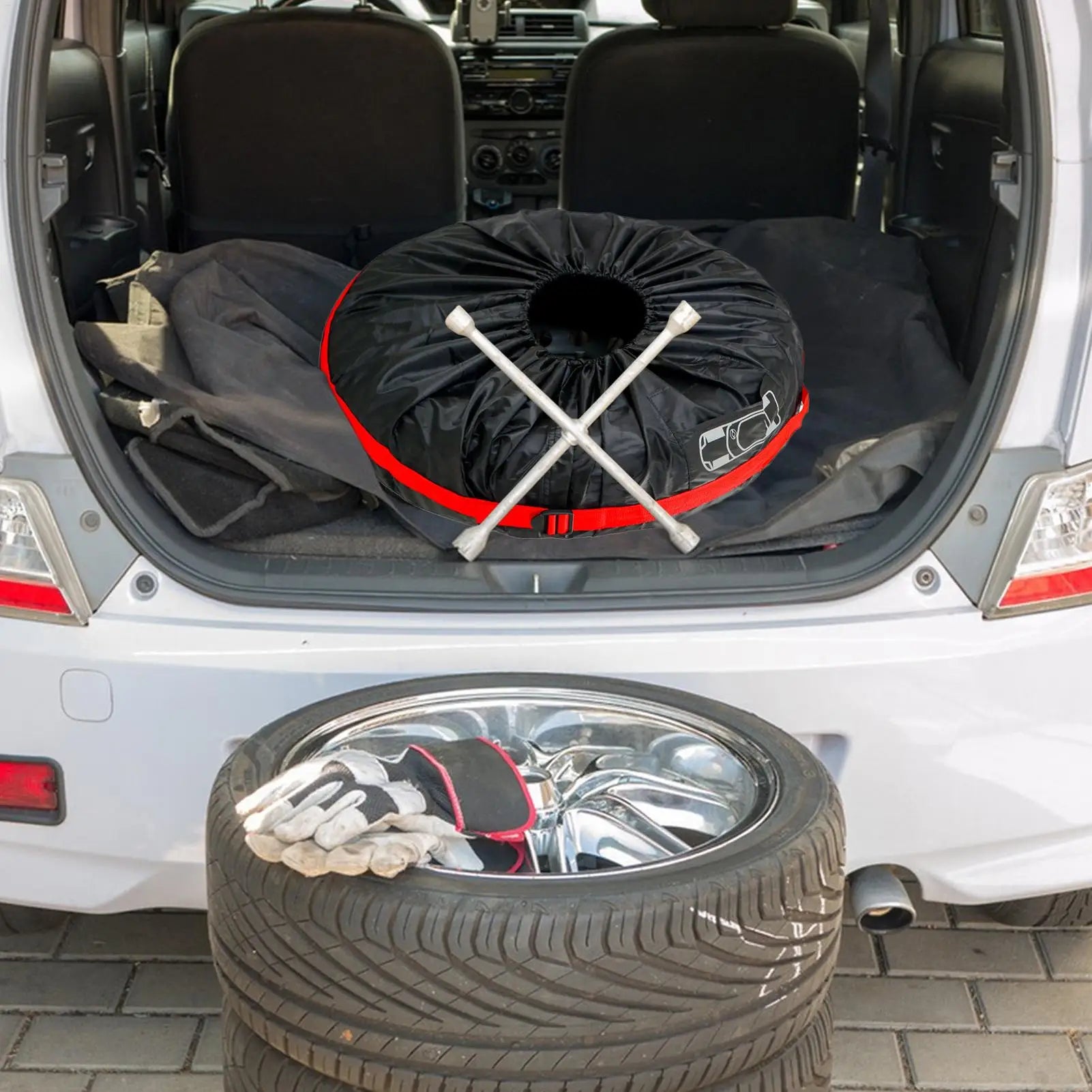 Universal Waterproof Spare Tire Cover Dustproof UV Resistant All