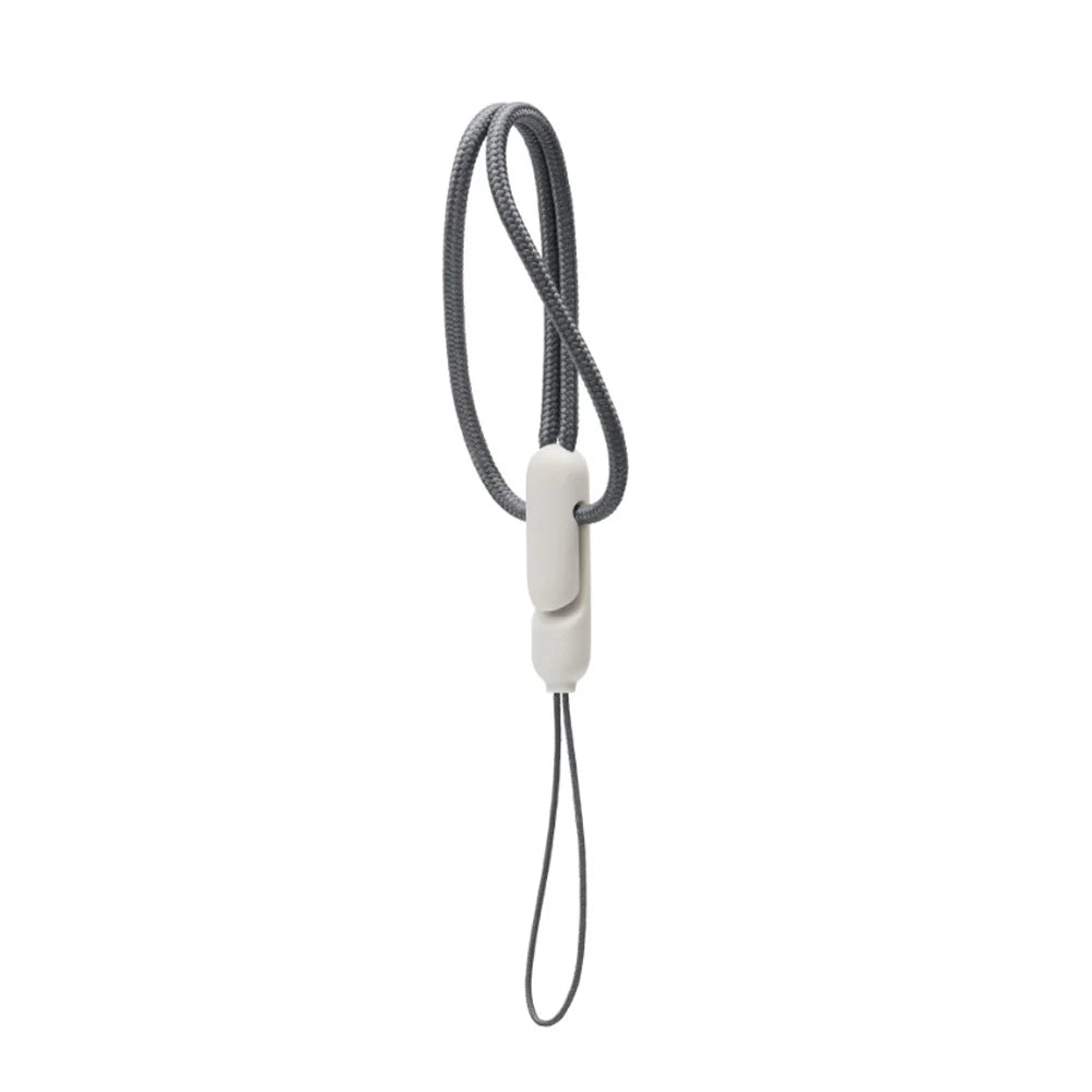 Soft TPU Earphone Case with Lanyard Strap For Airpods Pro 2 Transparent Shockproof Cover Protective Shell Headphone Accessories Zpaxo Gray lanyard