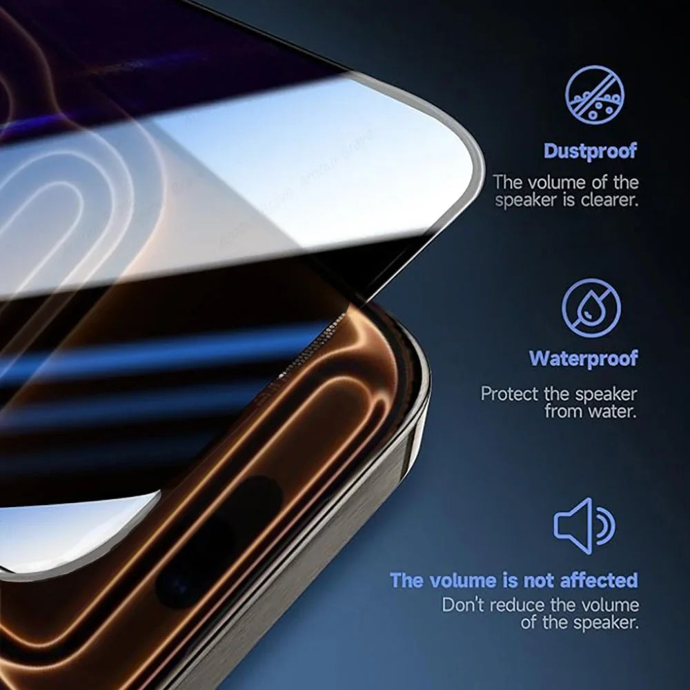 1- Easy Installation Anti-spy Glass iPhone17Air 16 11 12 14 13 15