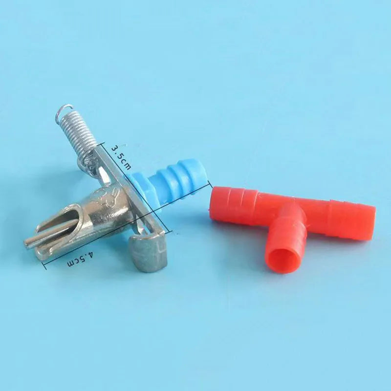 10 Farm Animal Drinking Tools Rabbit Nipple Drinker Rodent Automatic