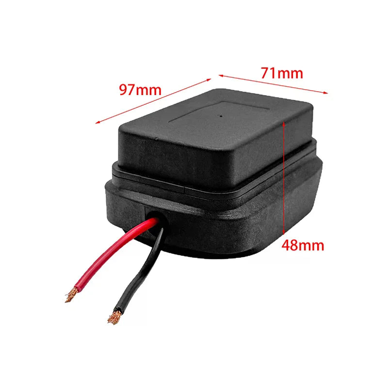 MT 18V 21V Li-ion Battery Adapter DIY Cable Connector Output BL1830 Zpaxo
