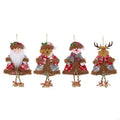 Holiday Decoration Plush Toy Bells Easy Installation Christmas Tree