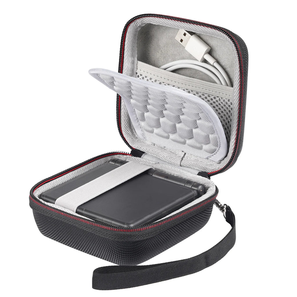 Portable Flip Retro Handheld Game Console Case Only Hard Travel Bag Zpaxo