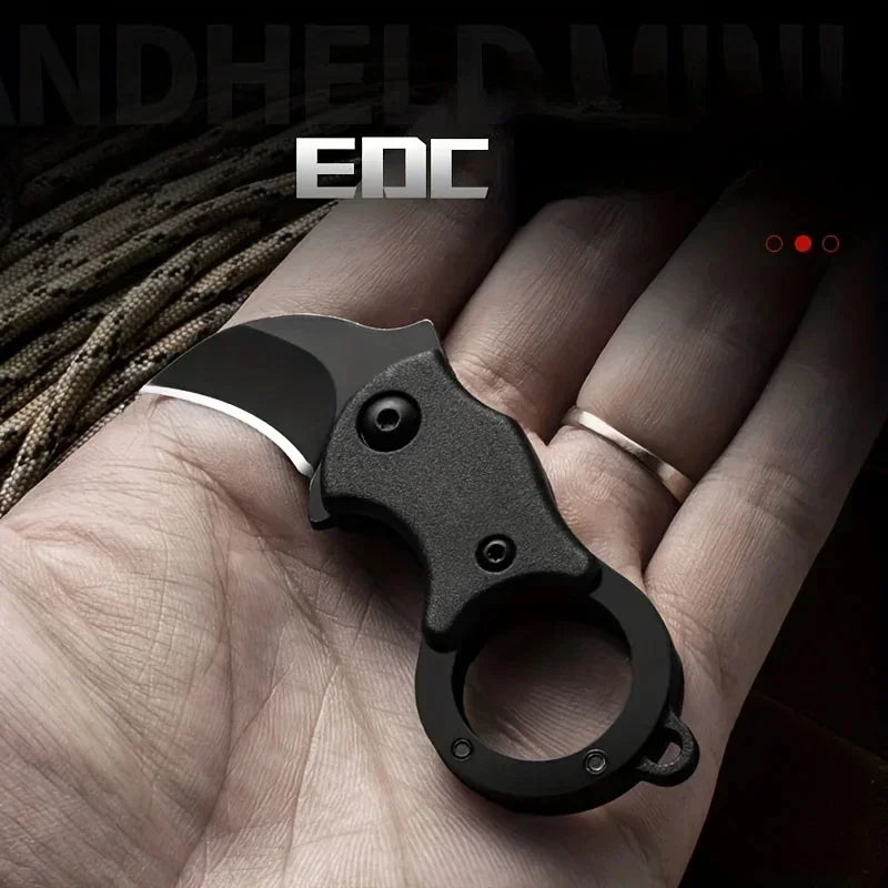 Mini EDC Keychain Knife – Stainless Steel Pocket Multitool